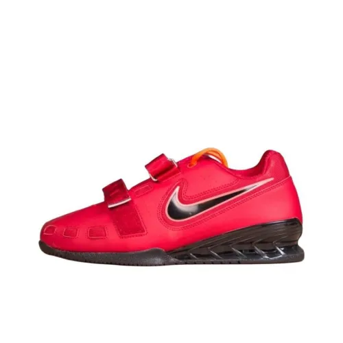 Nike Romaleos 2 Slip-Resistant Abrasion-Resistant Low-Top WEIGHTLIFTING Обувь Мужская Красный Черный