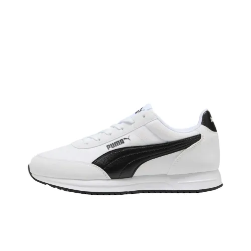 PUMA R78 Износостойкий и Легкий Низкий Топ Повседневная Обувь Унисекс Белый