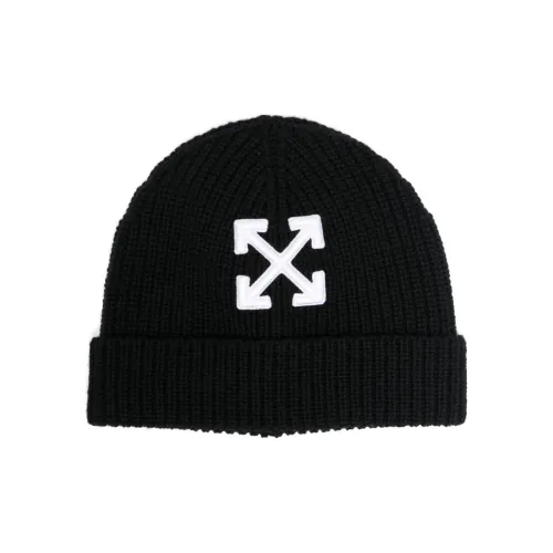 OFF Белый Шерсть Бини Мужской Черный