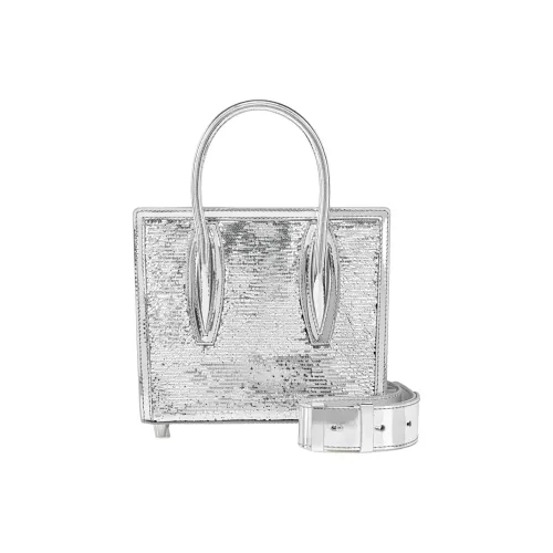 CL LUBOTING Блестки Тоут Сумка Сумка для покупок Сумка через плечо Сумка Мини Women's Silver