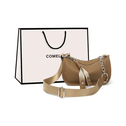 COMELY Коровья кожа с синтетической кожей сумка через плечо стандартная женская слоновая серый