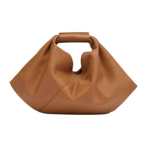 MM6 MAISON MARGIELA Телячья кожа Сумка Женская Коричневая