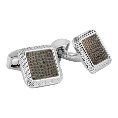 TATEOSSIAN Запонки из нержавеющей стали унисекс серебряный