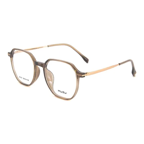MUZU Пластина And Металл TR90 Нерегулярная форма Оправы для очков Унисекс