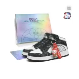 Джинсовая ткань черного цвета (Рождественская коллекция) [Коробка] + Носки