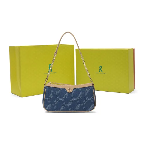 Roberta Di Camerino Denim Ткань Сумка Сумка через плечо Стандартная Женская Джинсовый Синий