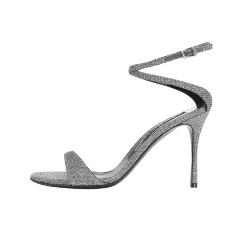 SERGIO ROSSI Godiva One Ремешок Сандалии Женские Серебряные