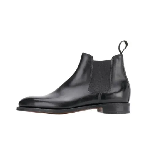 JOHN LOBB Короткий Челси Мужской Черный