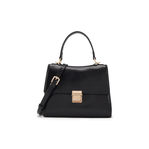 ELLE Масляный воск Коровья кожа Одно плечо Через плечо Портативный С откидной крышкой Конверт Сумка Женская Многоцветная