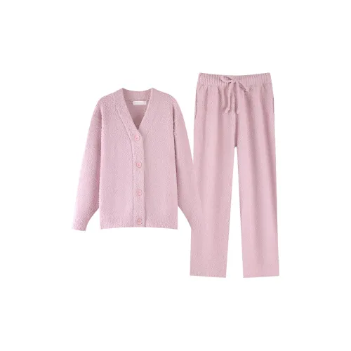 ZumashL Luxury Designer Series Пижамный комплект Женская Сказка Розовый