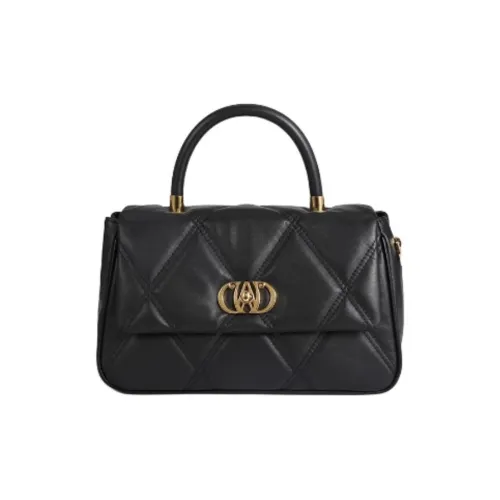 Wanlima Коровья кожа Сумка Средний Женские Олень Коричневый черный Кремово-белый