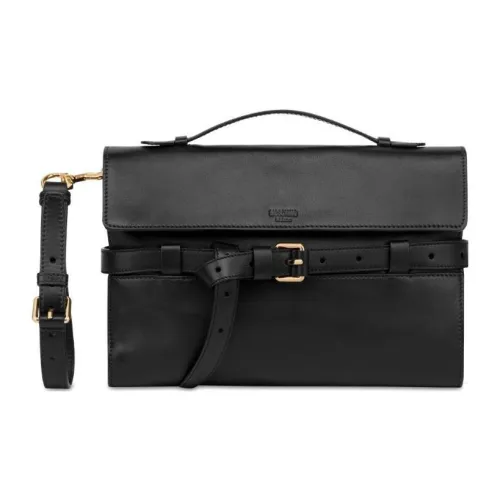 MOSCHINO Sheepskin Bag Women's Black