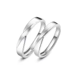 Парные кольца с узлом "Twin"