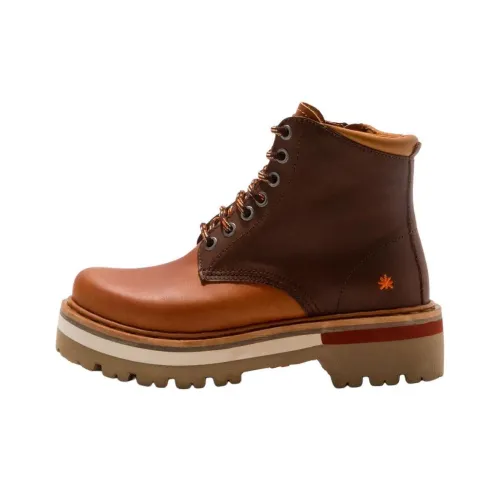 Art NORTH Пляж Короткий Martin Boot Женские Коричневый