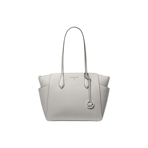 MICHAEL KORS Marilyn Saffiano кожа Тоут сумка сумка для покупок сумка сумка через плечо средний размер женская алюминиевая