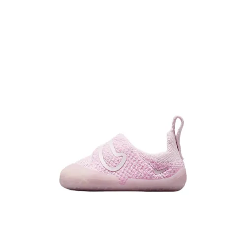 Nike Swoosh 1 Устойчивая к истиранию Низкая Обувь для малышей Розовая для младенцев и малышей