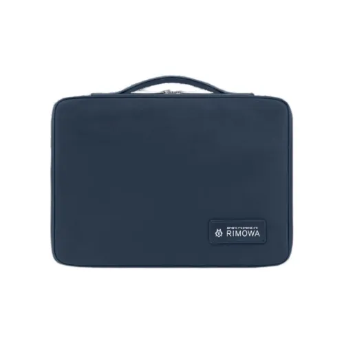 RIMOWA Переработанный нейлон Сумка Туалетная сумка Стандартная Мужская Морской синий