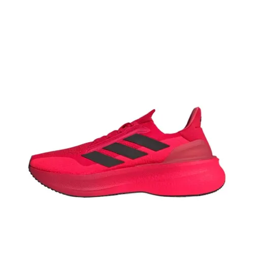 Adidas ULTRABOOST 5X Износостойкие Низкие Беговые Кроссовки Мужские Красный Черный