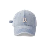 [Washed Vintage Denim] Буква R Label