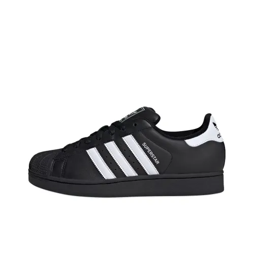 Adidas Originals Superstar 2 Скейтборд Кроссовки Низкие Черные Белые Унисекс
