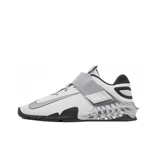 Nike Savaleos Slip-resistant Abrasion-resistant Low-top Training Shoes Unisex White Gray Silver Найк Савалеос Slip-resistant Abrasion-resistant Низкие Кроссовки для тренировок Унисекс Белый Серый Серебряный