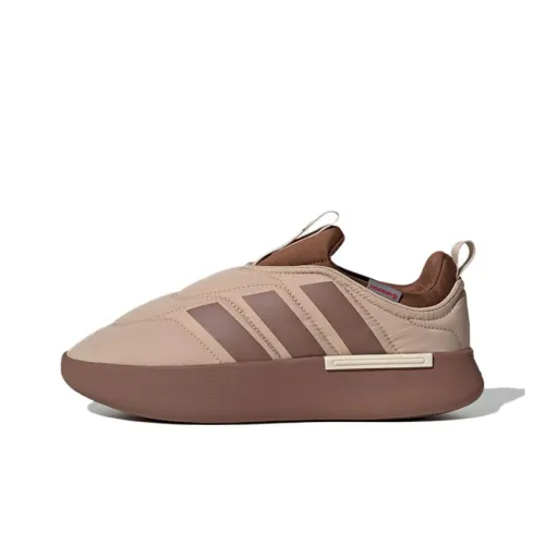 Adidas Adipuff Slip Resistant Abrasion Resistant Низкий Топ Casual Унисекс Коричневый