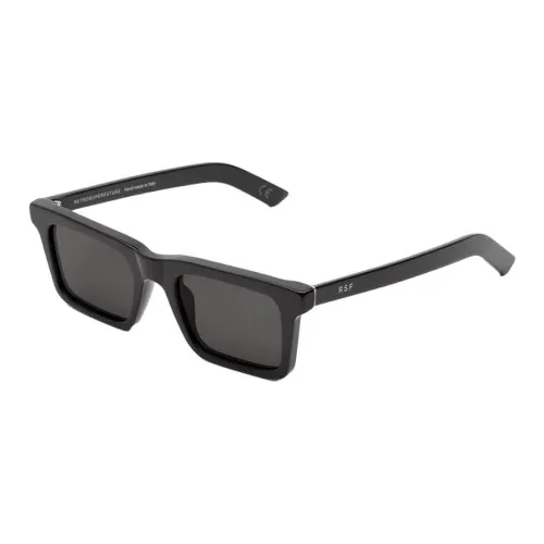 Retrosuperfuture Пластик Квадратные Солнцезащитные очки Унисекс Черные