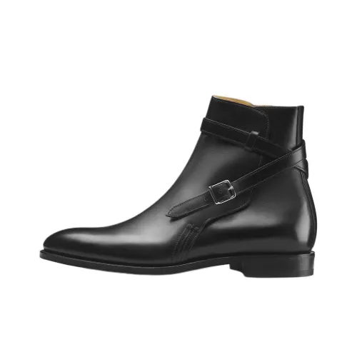 JOHN LOBB Abbot ботильоны мужские черные