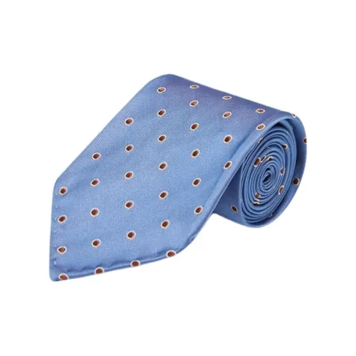 BY CREATIONS Галстуки из шелка тутового дерева Мужской Синий