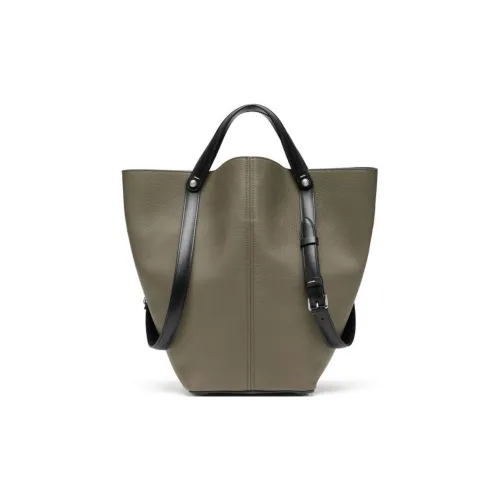 Maison Margiela Кожа Сумка Средний Женский Графитовый