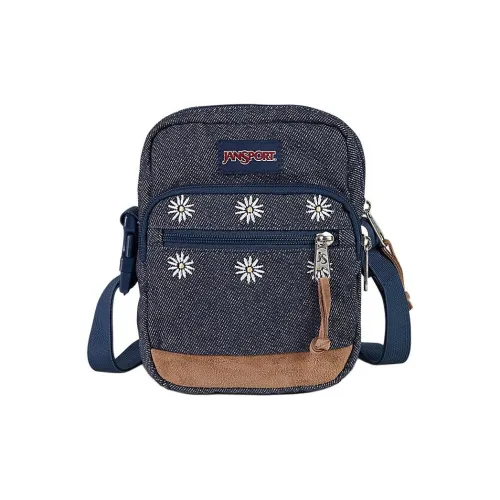 JanSport Замша Сумка через плечо Унисекс Вышитая Деним
