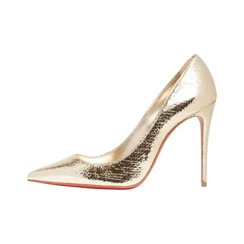 CL Kate Узкий каблук Высокие каблуки 10 см Женские Золотой