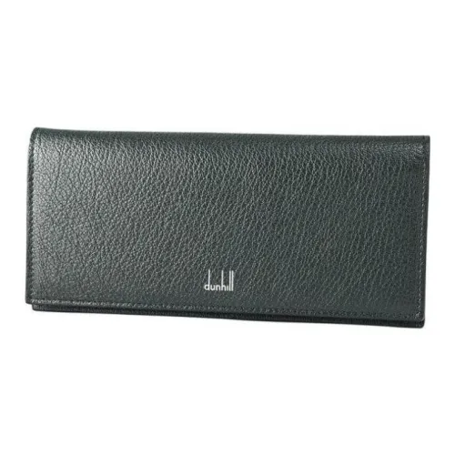 Dunhill Кошелек из козьей кожи Унисекс Racing Зеленый