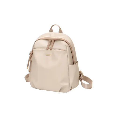 POLO Ткань Рюкзак Стандартный Женский Молочно-чайный Абрикос Классический Черный