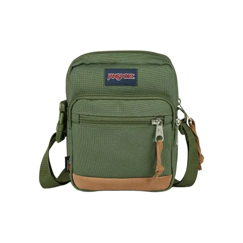 Jansport Нейлоновая Сумка через плечо Унисекс Freight Зеленая