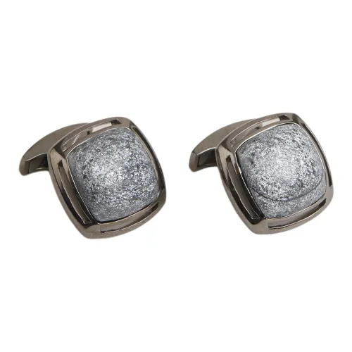 TATEOSSIAN Rhodium Посеребренный, Металлические Запонки Мужские