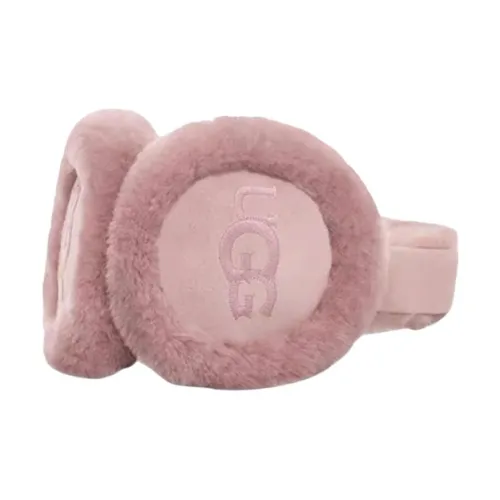UGG Shearling Shearling Polyester Наушники-подвески Женские Серый Розовый