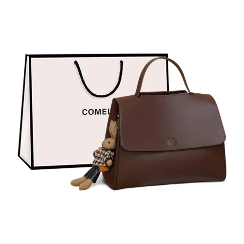 COMELY Коровья кожа с синтетической кожей сумка через плечо сумка на плечо сумка для женщин кофе экрю