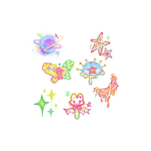 QINGSHANQIHAI Звезда Сон бабочки Безводное Граффити