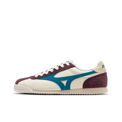 Mizuno LG 60S Повседневный Низкий Топ Экрю/Синий/Красный Унисекс