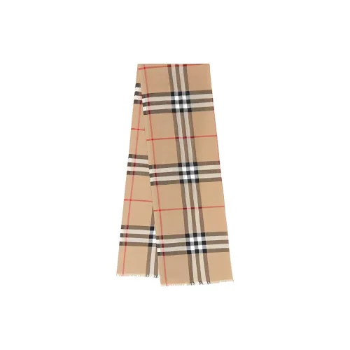 Burberry Шарфы Унисекс из шерсти и трикотажа