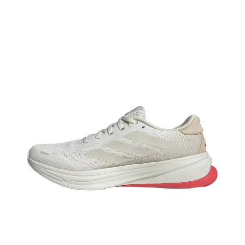 Adidas Supernova Rise 2 Дышащая Поддержка Низкий Топ Беговые кроссовки Мужские Бежевые