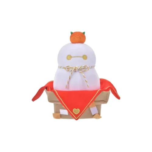 Диснеевские персонажи Baymax и Mochi игрушка плюшевая кукла 19 см рост Токио