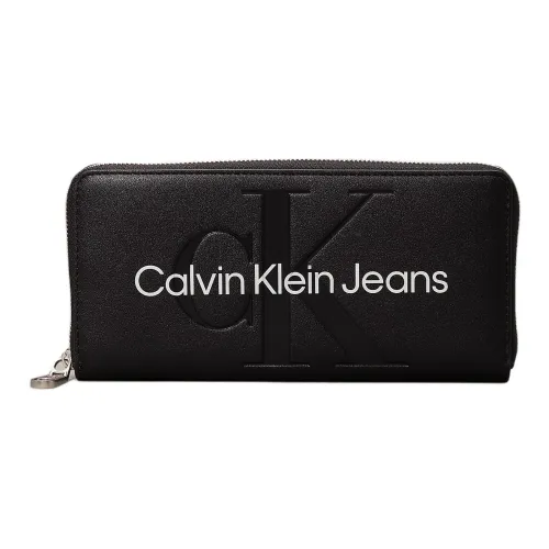 CALVIN KLEIN Полиуретан Кошелек Женские Черный