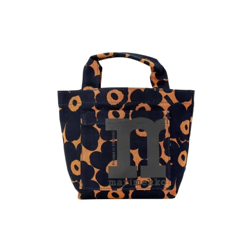 MARIMEKKO Хлопок Тоут Сумка Сумка для покупок Сумка Женская Темно-Морской Синий