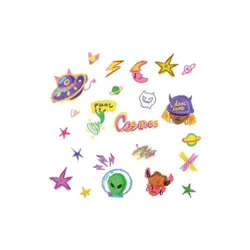 QINGSHANQIHAI Американский Absurd Waterless Граффити Татуировка Наклейка