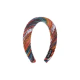 Красный и белый цвет, блок, пряжа, ободок