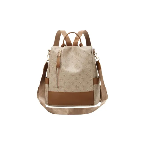 SUN EARTH U PVC Рюкзак Стандартный Женский Синий Коричневый