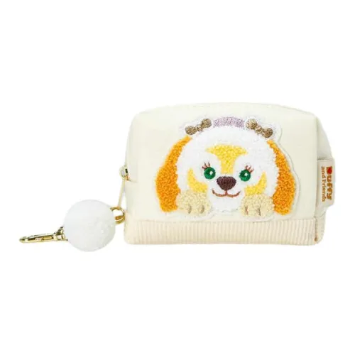 Disney 2024 Winter Daffy and Friends Полиэстер Монета Кошелек Унисекс Light Желтый