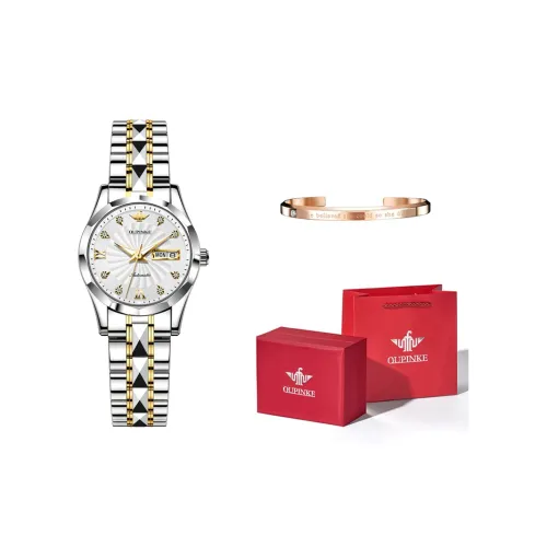 Oupinke Механический Movement Женские часы 27мм*14мм*12мм Белый